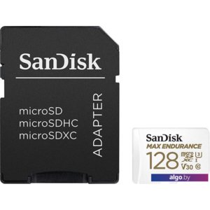 Карта памяти SanDisk microSDXC SDSQQVR-128G-GN6IA 128GB (с адаптером)