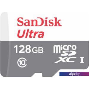 Карта памяти SanDisk microSDXC Ultra SDSQUNS-128G-GN6MN 128GB