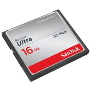 Карта памяти SanDisk Ultra CompactFlash 16GB (SDCFHS-016G-G46)