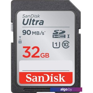 Карта памяти SanDisk Ultra SDHC SDSDUNR-032G-GN6IN 32GB