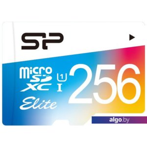 Карта памяти Silicon-Power Elite microSDXC SP256GBSTXBU1V21 256GB