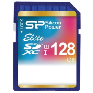 Карта памяти Silicon-Power SDXC Elite UHS-1 (Class 10) 128 GB (SP128GBSDXAU1V10)