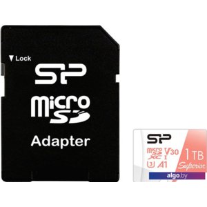 Карта памяти Silicon-Power Superior A1 microSDXC SP001TBSTXDV3V20SP 1TB (с адаптером)