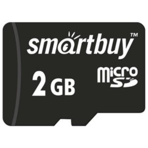 Карта памяти Smart Buy microSD 2 Гб + SD адаптер (SB2GBSD-01)