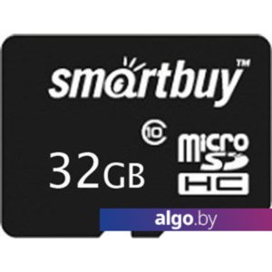 Карта памяти Smart Buy microSDHC (Class 10) 32GB (SB32GBSDCL10-00)