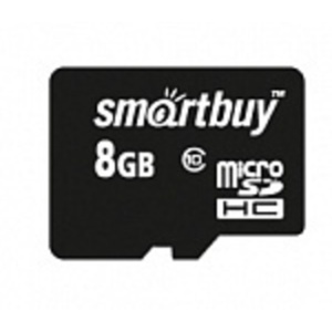 Карта памяти Smart Buy microSDHC (Class 10) 8GB (SB8GBSDCL10-00)