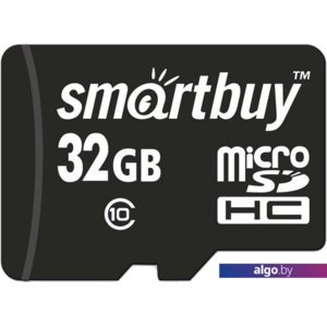 Карта памяти Smart Buy microSDHC SB32GBSDCL10-00LE 32GB
