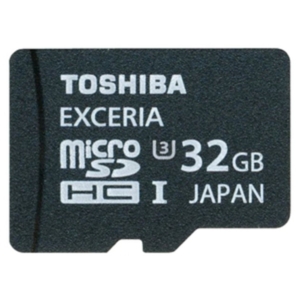 Карта памяти Toshiba microSDHC EXCERIA UHS-I/U3 32GB + адаптер [SD-CX32UHS1(6A]