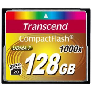 Карта памяти Transcend 1000x CompactFlash Ultimate 128GB (TS128GCF1000)