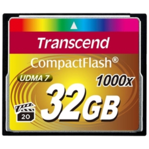 Карта памяти Transcend 1000x CompactFlash Ultimate 32GB (TS32GCF1000)