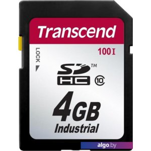 Карта памяти Transcend Industrial TS4GSDHC100I 4GB