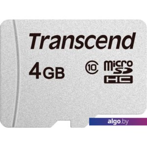 Карта памяти Transcend microSDHC 300S 4GB