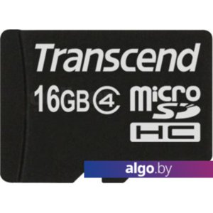 Карта памяти Transcend microSDHC (Class 4) 16GB (TS16GUSDC4)