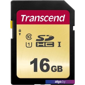 Карта памяти Transcend SDHC 500S 16GB