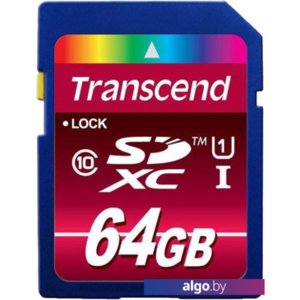 Карта памяти Transcend SDXC UHS-I (Class 10) 600x Ultimate 64GB (TS64GSDXC10U1)