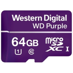 Карта памяти WD Purple WDD064G1P0A microSDXC 64GB