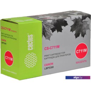 Картридж CACTUS CS-C711M (аналог Canon Cartridge 711 Magenta)