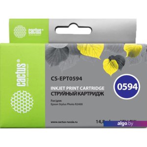 Картридж CACTUS CS-EPT0594 (аналог Epson C13T05944010)