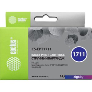 Картридж CACTUS CS-EPT1711 (аналог Epson C13T17114A10)