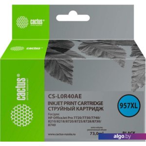 Картридж CACTUS CS-L0R40AE (аналог HP 957XL)