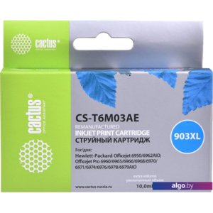 Картридж CACTUS CS-T6M03AE (аналог HP 903XL (T6M03AE))