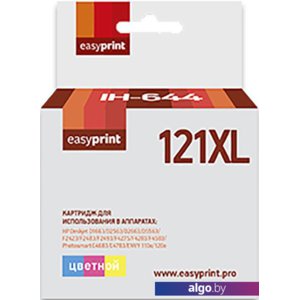 Картридж easyprint IH 644 (аналог HP 121XL (CC644HE))