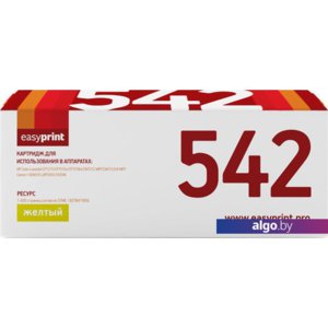 Картридж easyprint LH 542 (аналог HP CB542A и Canon Cartridge 716 Yellow)