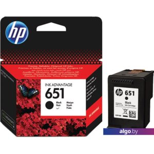 Картридж HP 651 Black [C2P10AE]