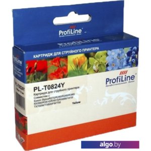 Картридж ProfiLine PL-0824-Y (аналог Epson C13T08244A10)