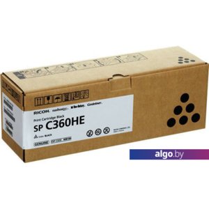 Картридж Ricoh SP C360HE 408184 (черный)