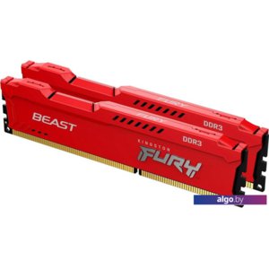 Оперативная память Kingston FURY Beast 2x4GB DDR3 PC3-12800 KF316C10BRK2/8