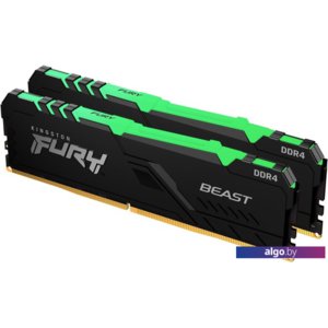 Оперативная память Kingston FURY Beast RGB 2x16GB DDR4 PC4-21300 KF426C16BBAK2/32