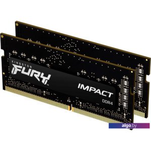 Оперативная память Kingston FURY Impact 2x8GB DDR4 SODIMM PC4-21300 KF426S15IBK2/16