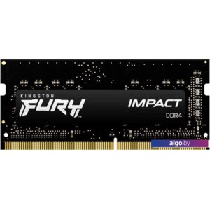 Оперативная память Kingston FURY Impact 8GB DDR4 SODIMM PC4-23400 KF429S17IB/8