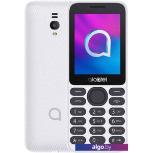 Кнопочный телефон Alcatel 3080G (белый)