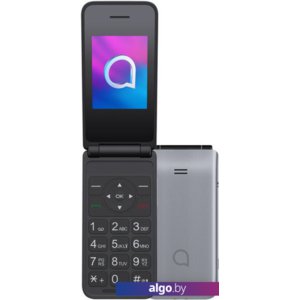 Кнопочный телефон Alcatel 3082X (серебристый)