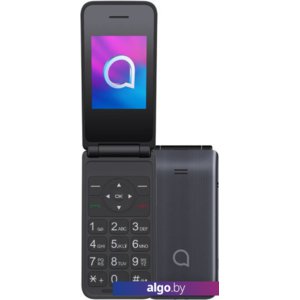 Кнопочный телефон Alcatel 3082X (темно-серый)