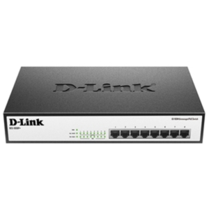 Коммутатор D-Link DES-1008P+