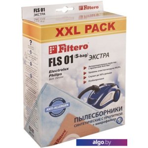 Комплект одноразовых мешков Filtero FLS 01 (S-bag) Экстра XXL Pack (8 шт)