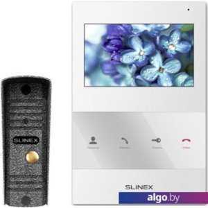 Комплект видеодомофона Slinex ML-16HR+SQ-04 (белый)