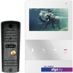 Комплект видеодомофона Slinex ML-16HR+SQ-04M (белый)