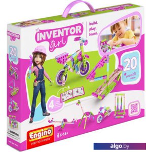 Конструктор Engino Inventor Girls IG20 Набор из 20 моделей