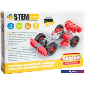 Конструктор Engino Stem Heroes SH31 Набор Скоростные механизмы. Формула