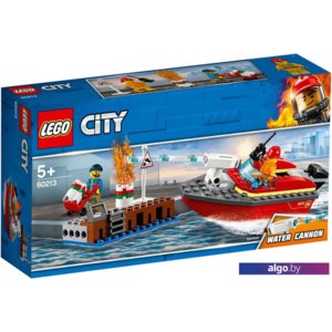 Конструктор LEGO City 60213 Пожар в порту