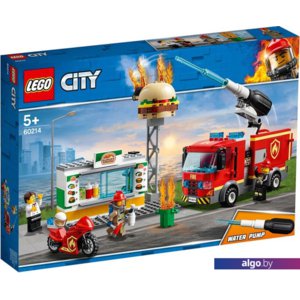 Конструктор LEGO City 60214 Пожар в бургер-кафе