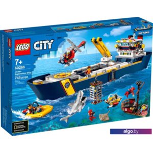 Конструктор LEGO City 60266 Океан: исследовательское судно