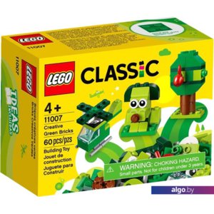 Конструктор LEGO Classic 11007 Зелёный набор для конструирования