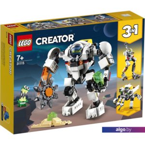 Конструктор LEGO Creator 31115 Космический робот для горных работ