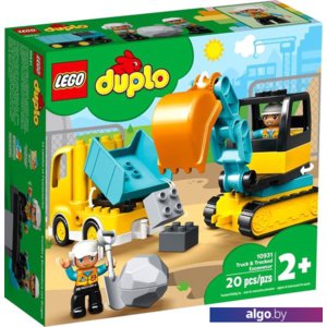 Конструктор LEGO Duplo 10931 Грузовик и гусеничный экскаватор