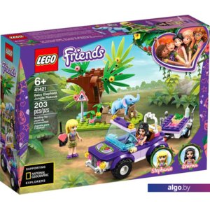 Конструктор LEGO Friends 41421 Джунгли: спасение слонёнка